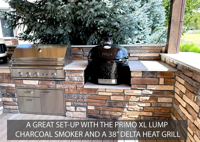 PRIMO XL with Delta Heat 38" Grill