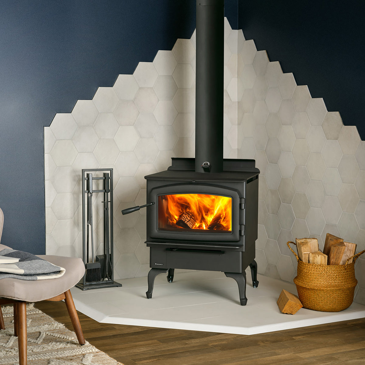 Regency Cascade F2500 Hybrid Catalytic Medium Wood Stove
