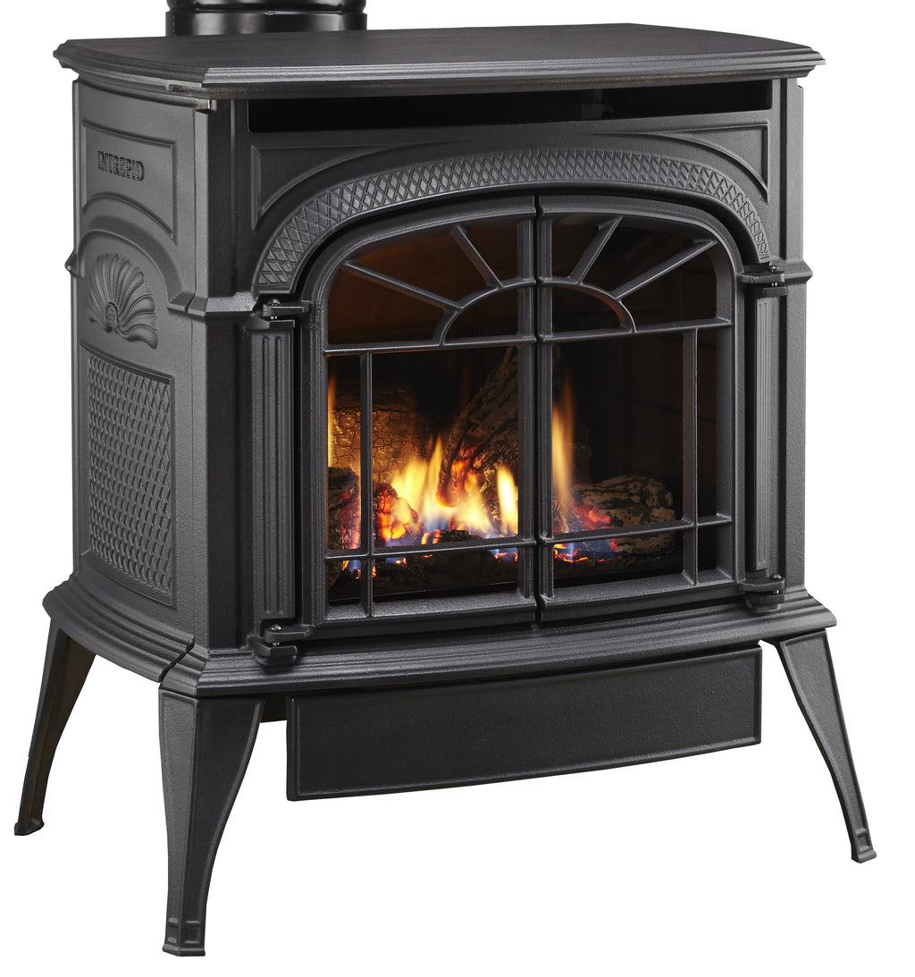 Intrepid DV Classic Black with Fire