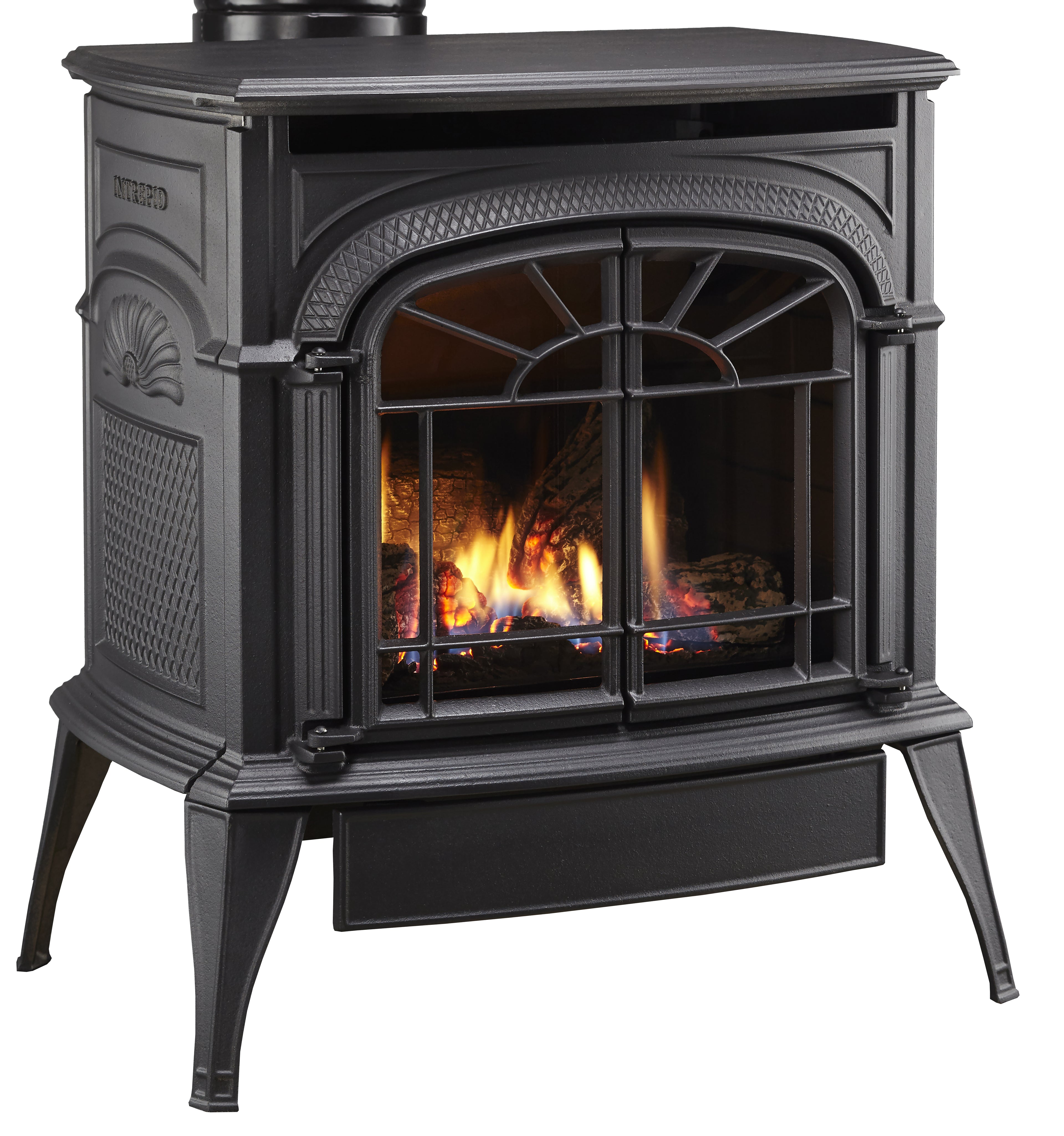 Intrepid DV Classic Black with Fire