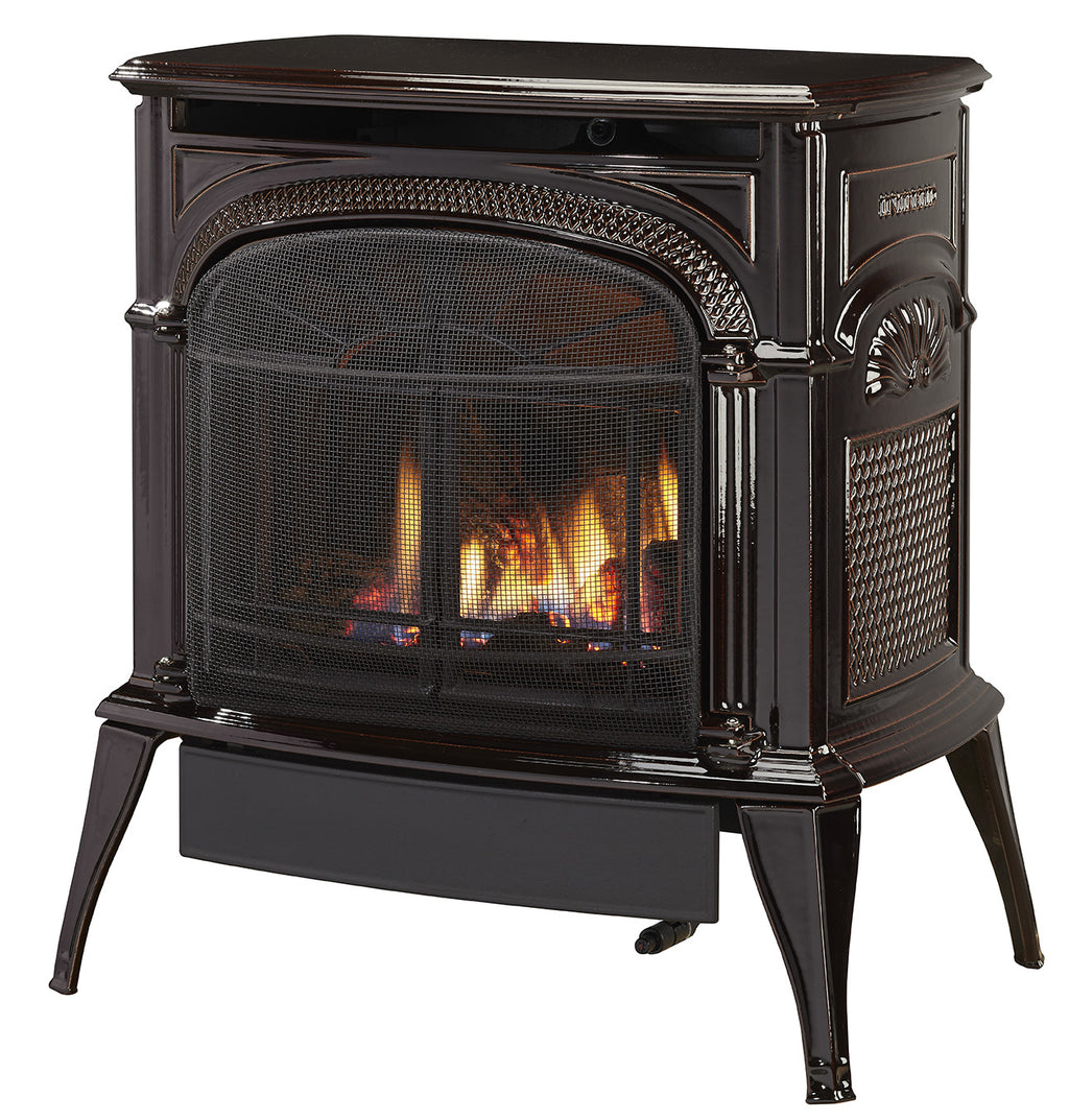 Intrepid Direct Vent Gas Stove – Photo (Majolica – 4C Low Res)