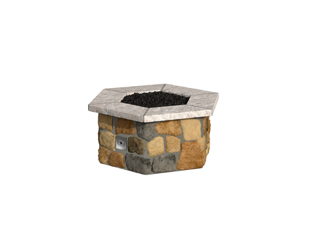 Natural Field Stone / Ash Cap Stone