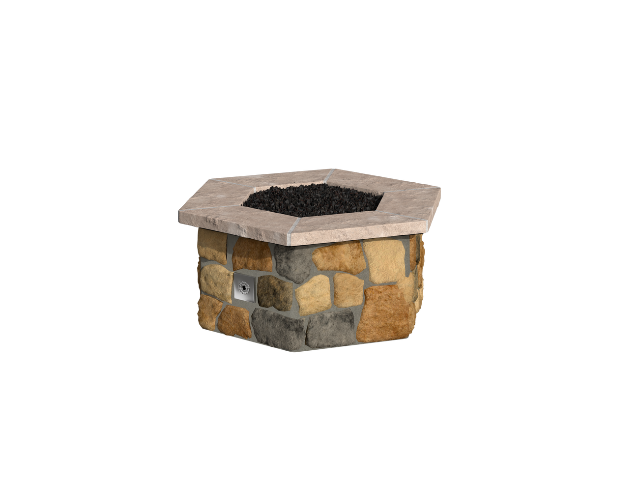 Natural Field Stone / Brown Cap Stone