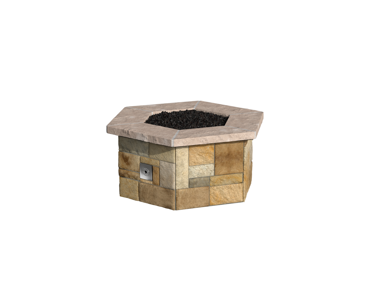 Natural Limestone / Brown Cap Stone