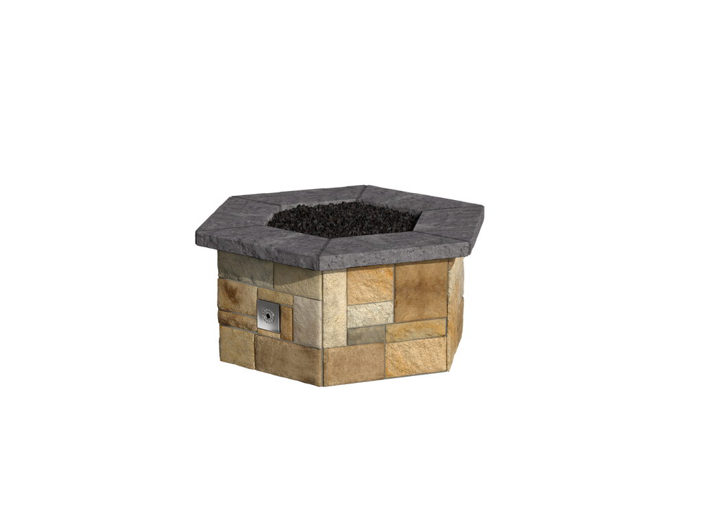 Natural Limestone / Del Norte Cap Stone