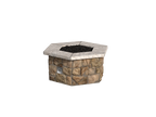 Buff Moss Rock / Ash Cap Stone