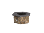 Buff Moss Rock / Del Norte Cap Stone