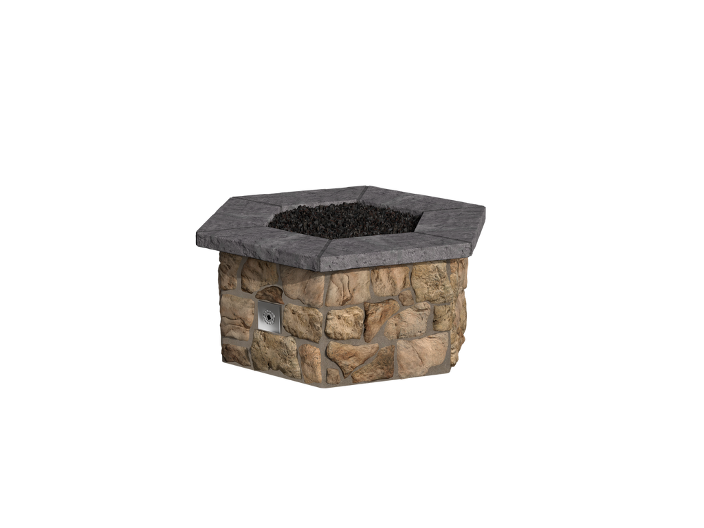 Buff Moss Rock / Del Norte Cap Stone