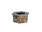 Buff Moss Rock / Grey Cap Stone