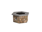 Sienna Moss Rock / Grey Cap Stone