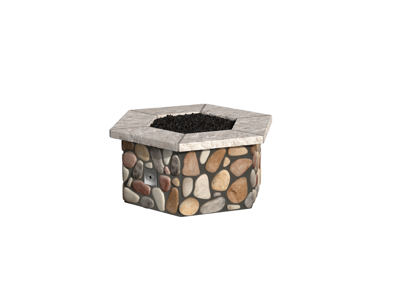 Vail Valley River Rock / Ash Cap Stone