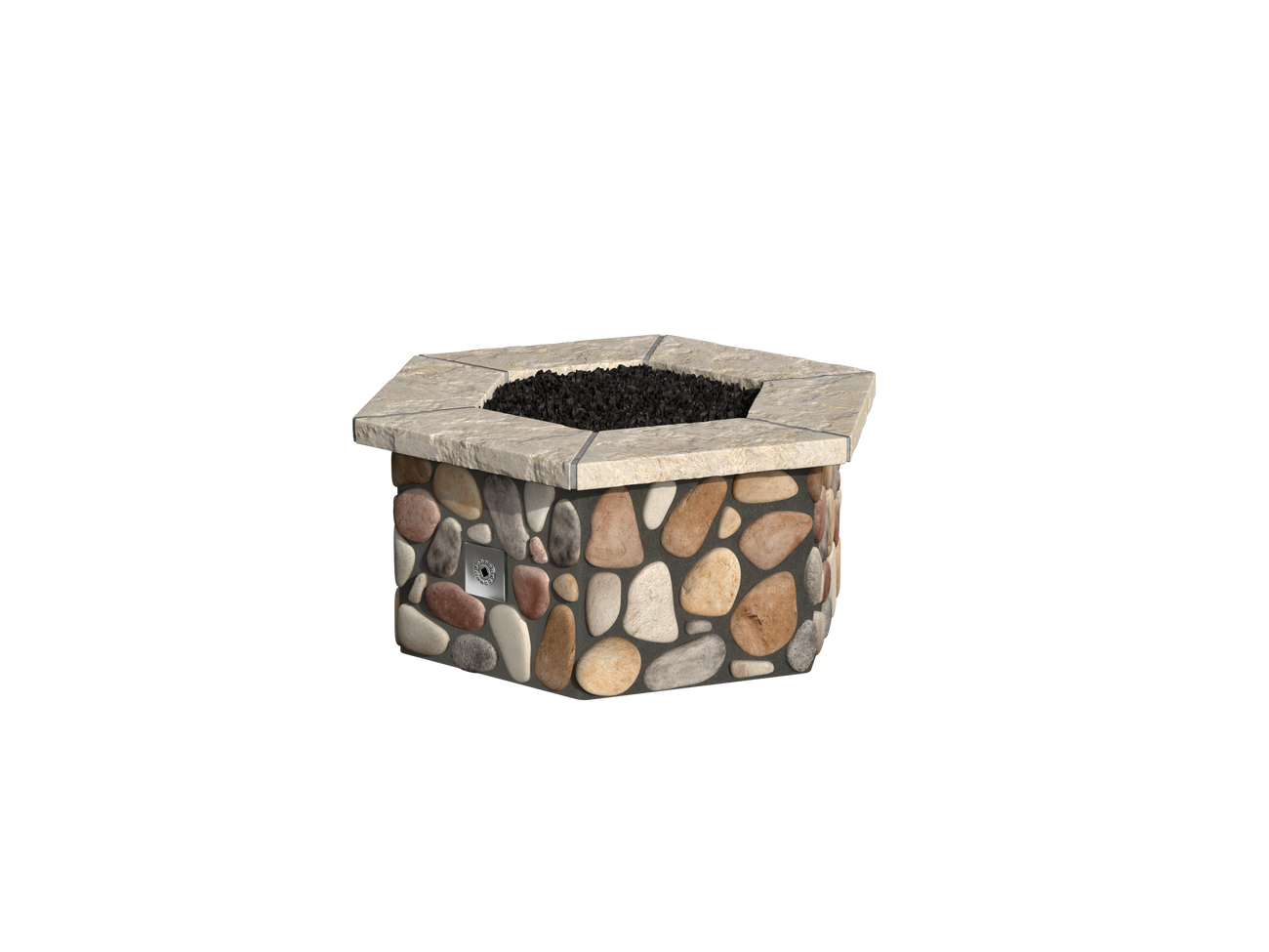 Vail Valley River Rock / Natural Cap Stone