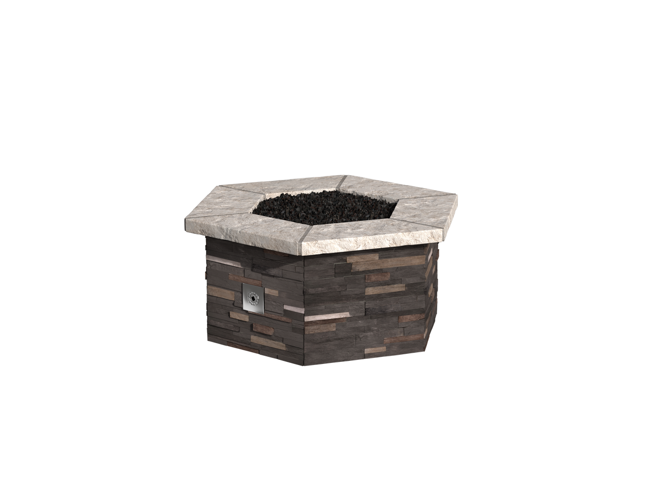 Pinos Creek Stacked Stone / Ash Cap Stone