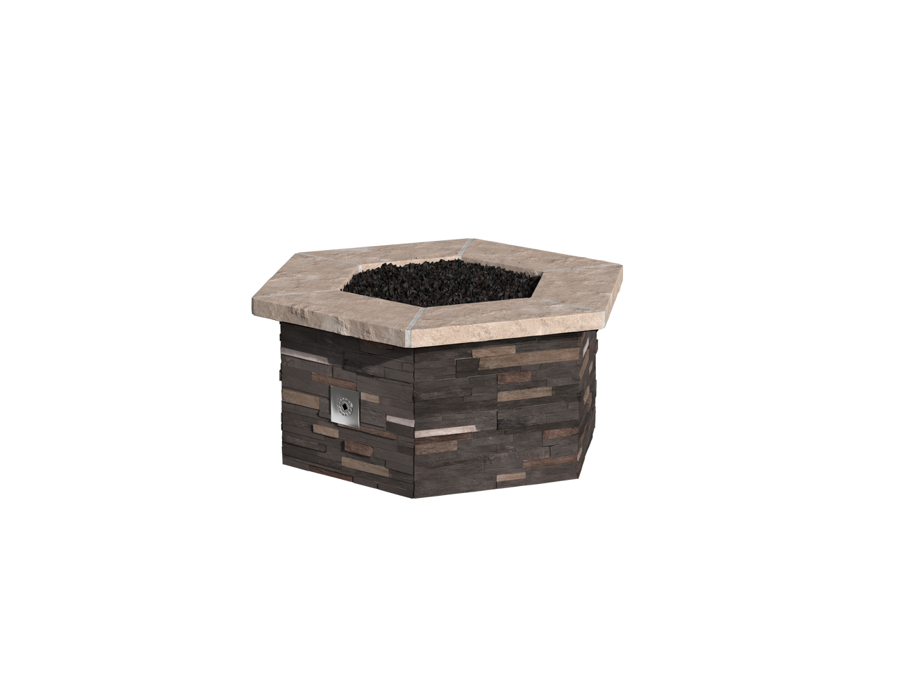 Pinos Creek Stacked Stone / Brown Cap Stone