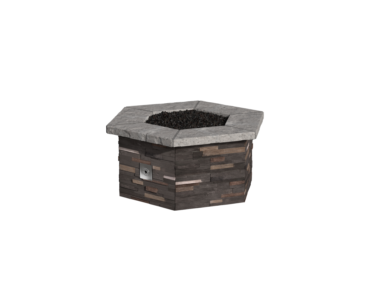 Pinos Creek Stacked Stone / Grey Cap Stone