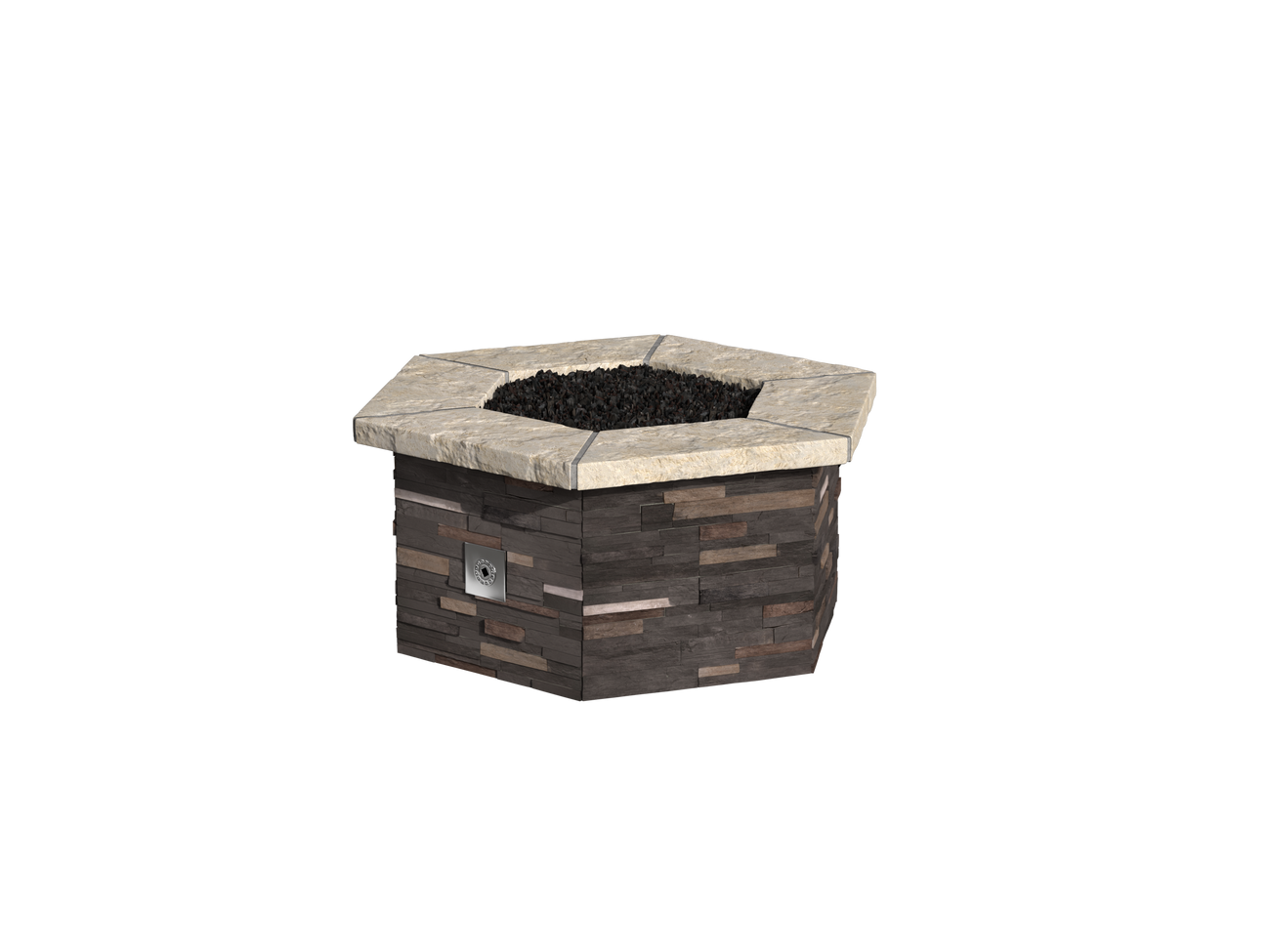 Pinos Creek Stacked Stone / Natural Cap Stone