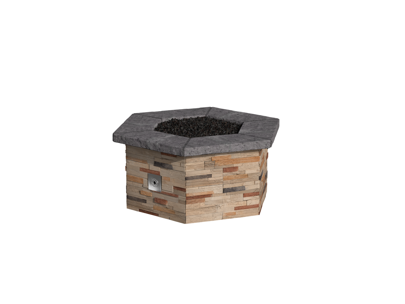 Ponderosa Stacked Stone / Del Norte Cap Stone