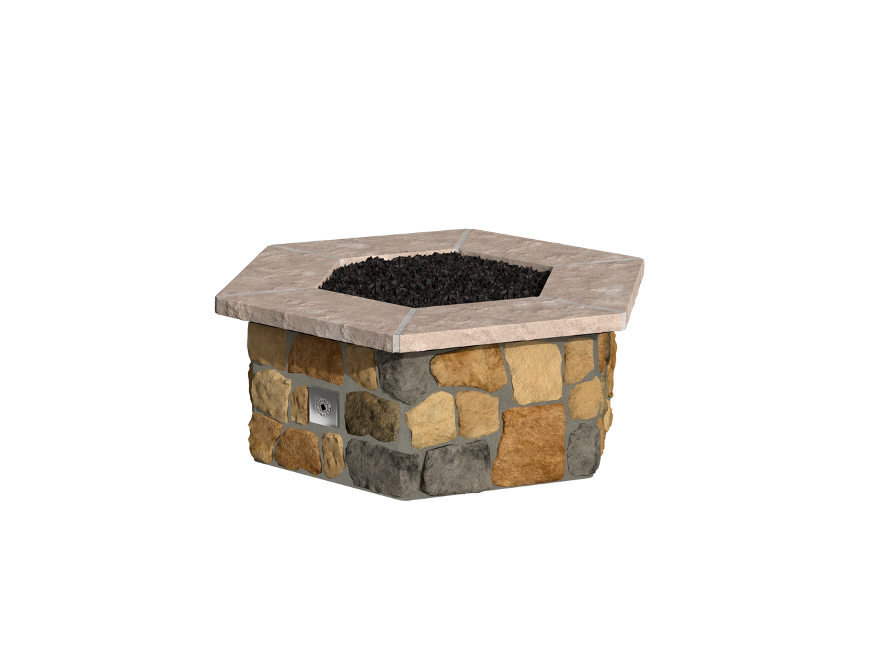 Natural Field Stone / Brown Cap Stone