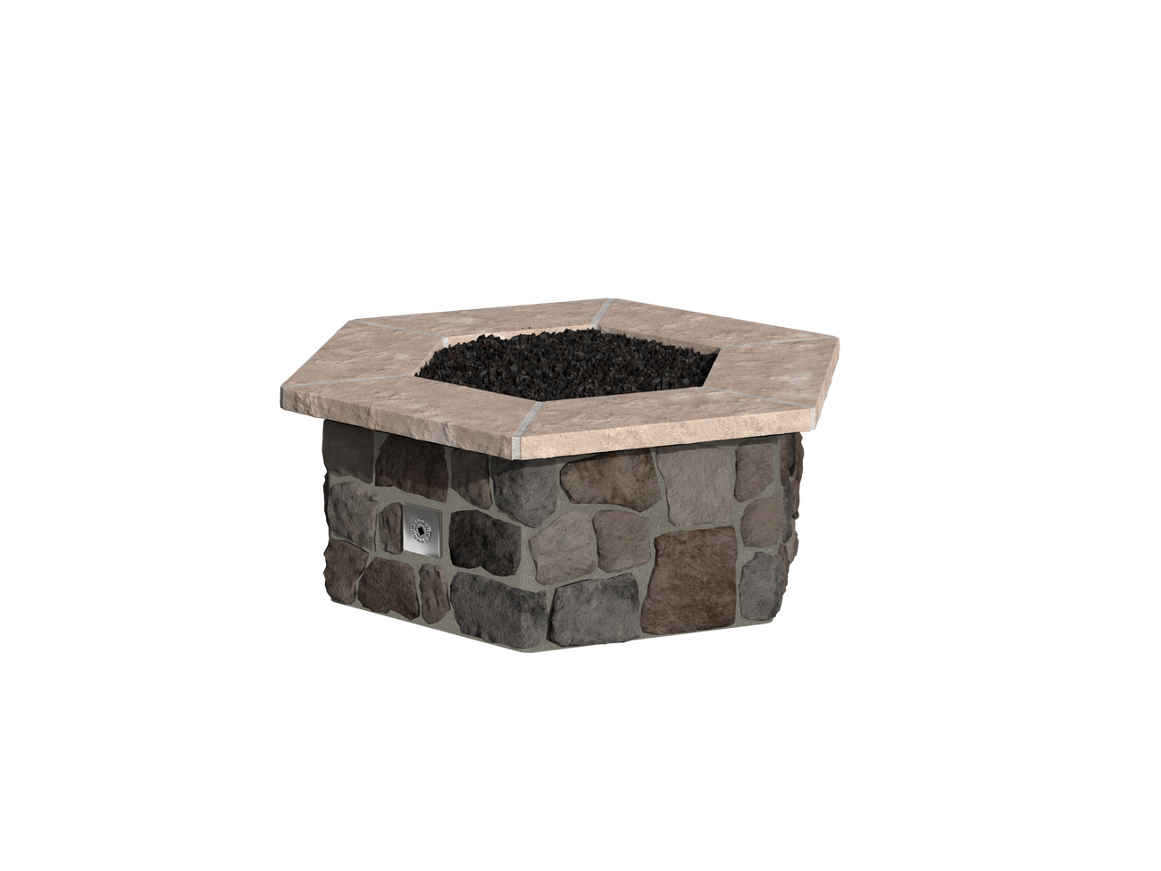 Pinos Creek Field Stone / Brown Cap Stone
