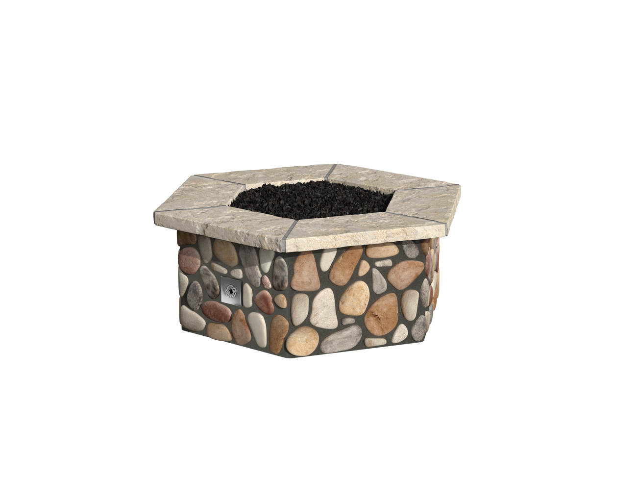 Vail Valley River Rock / Natural Cap Stone