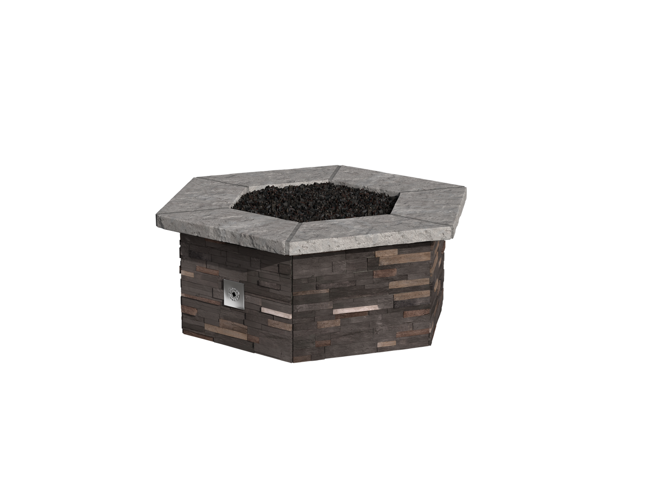 Pinos Creek Stacked Stone / Grey Cap Stone