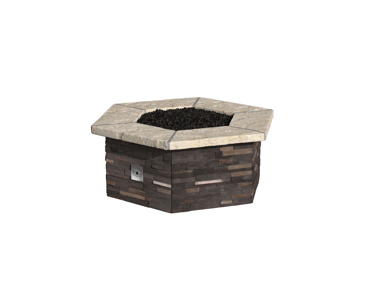Pinos Creek Stacked Stone / Natural Cap Stone