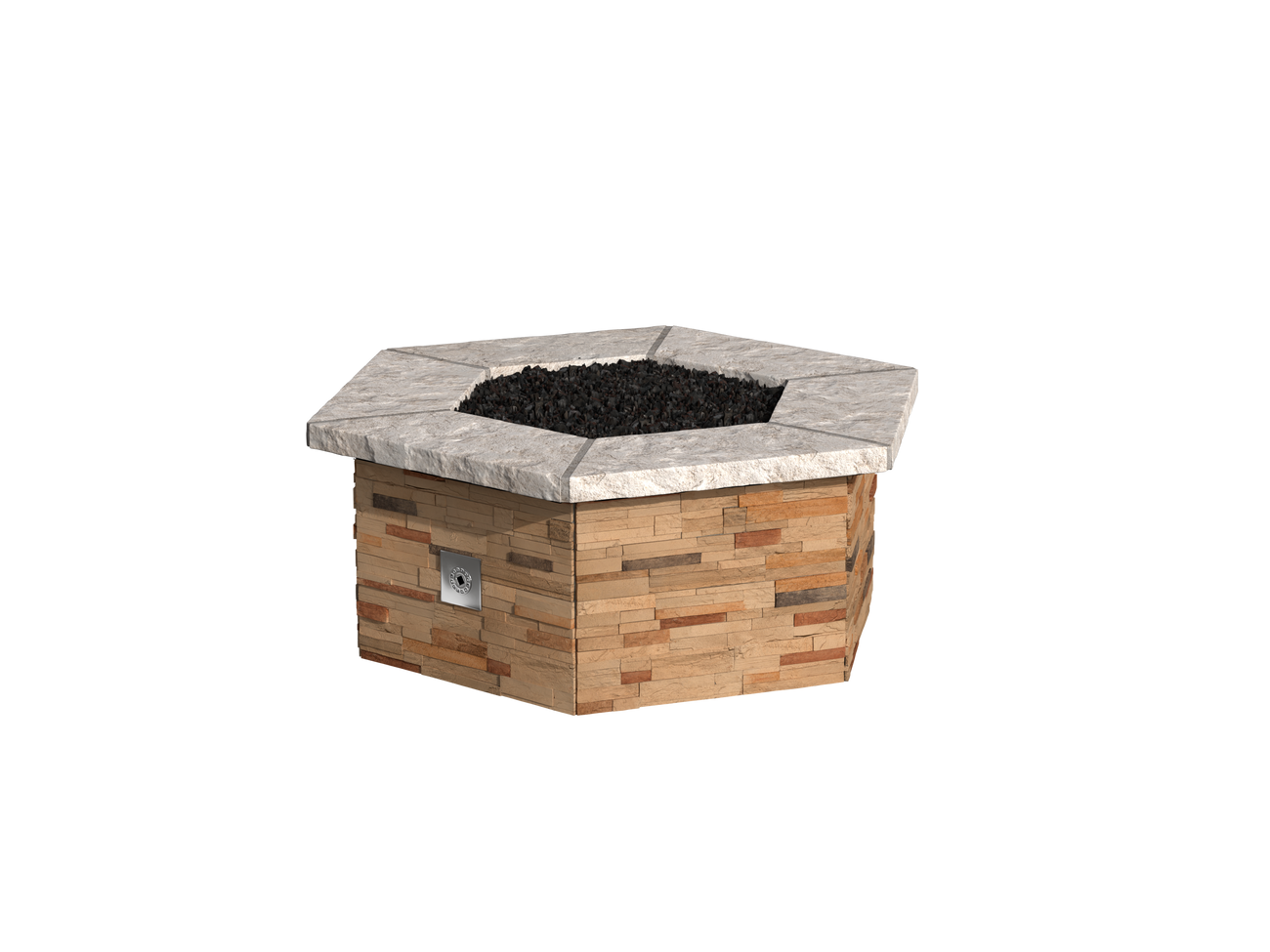 Stonegate Stacked Stone / Ash Cap Stone