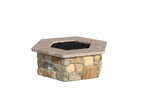 Country Field Stone / Brown Cap Stone