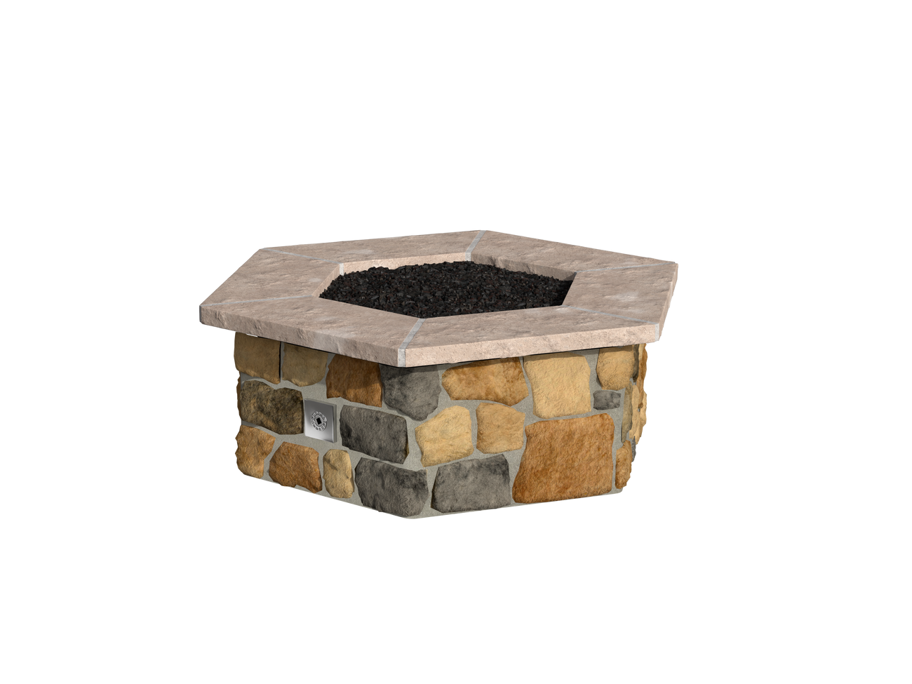 Natural Field Stone / Brown Cap Stone