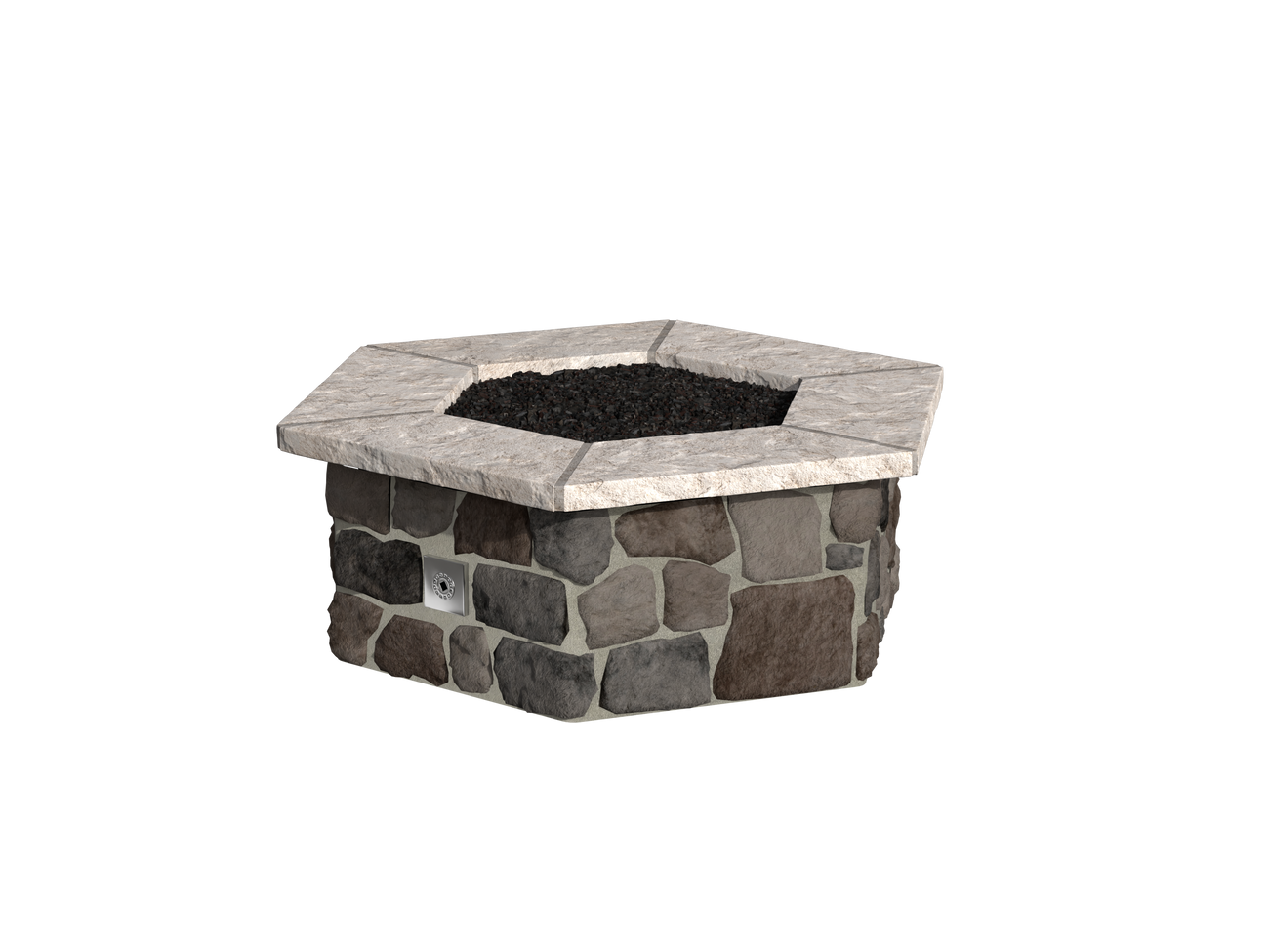 Pinos Creek Field Stone / Ash Cap Stone