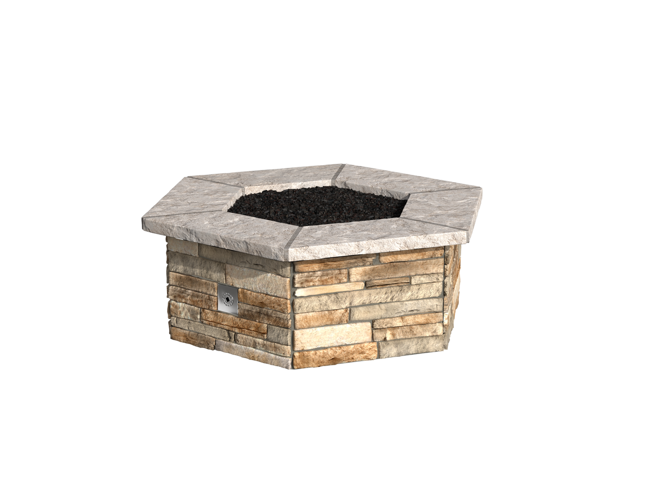 Country Ledge Stone / Ash Cap Stone