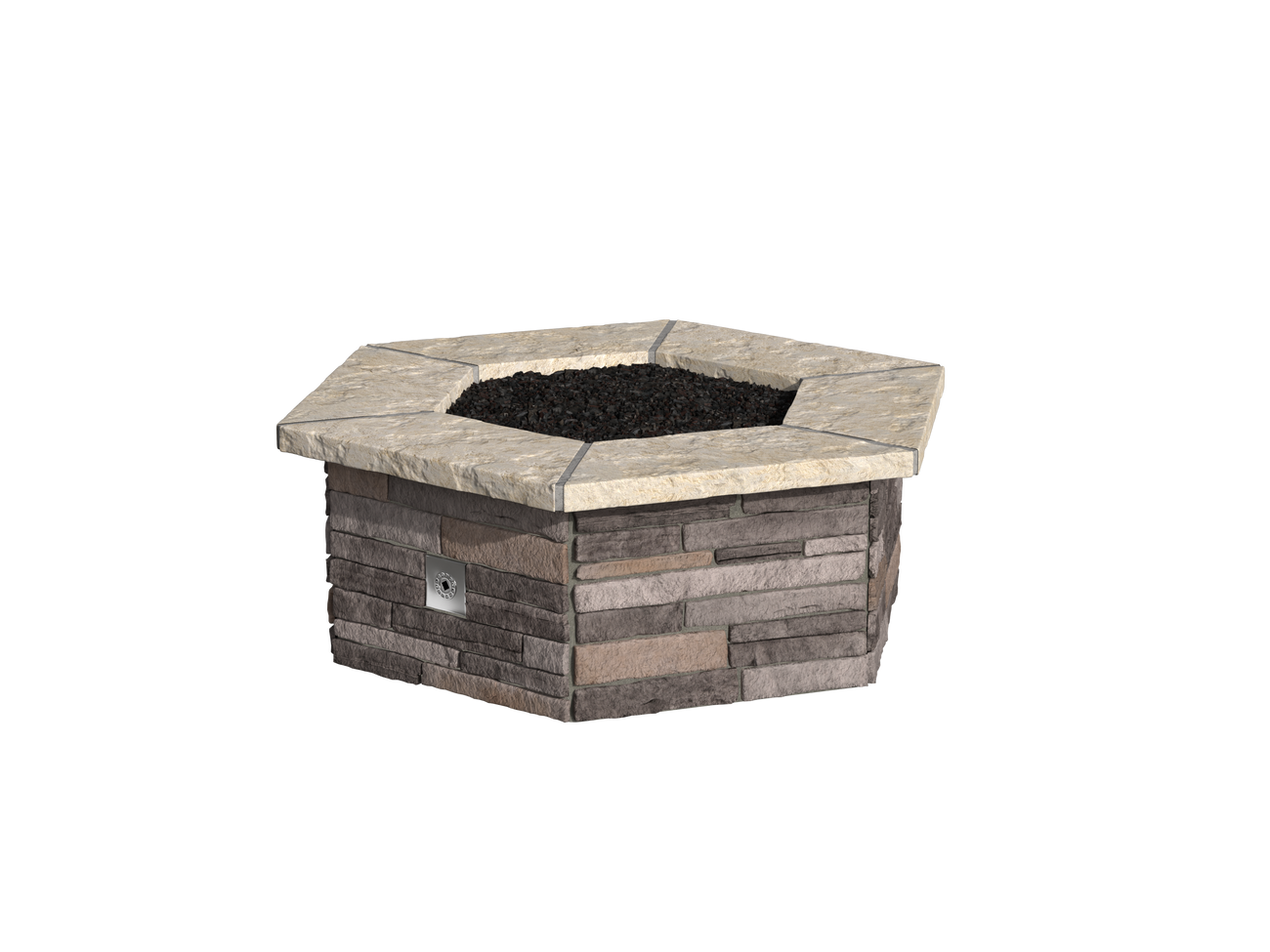 Pinos Creek Ledge Stone / Natural Cap Stone