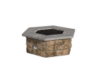 Buff Moss Rock / Grey Cap Stone