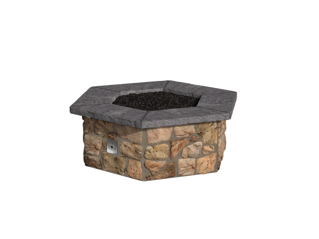 Sienna Moss Rock / Del Norte Cap Stone