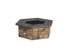 Sienna Moss Rock / Del Norte Cap Stone