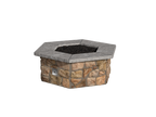 Sienna Moss Rock / Grey Cap Stone