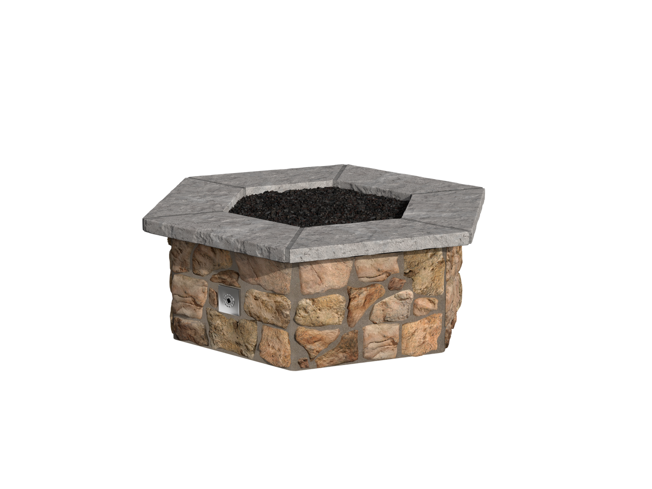 Sienna Moss Rock / Grey Cap Stone