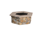 Arkansas River Rock / Brown Cap Stone