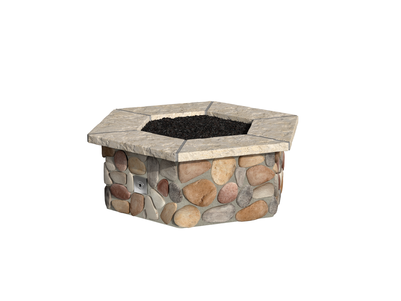 Vail Valley River Rock / Natural Cap Stone
