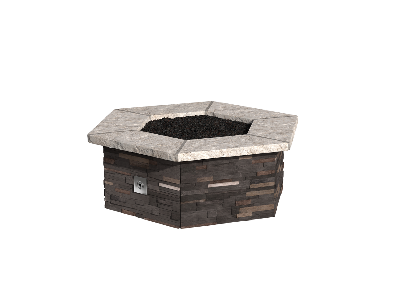 Pinos Creek Stacked Stone / Ash Cap Stone