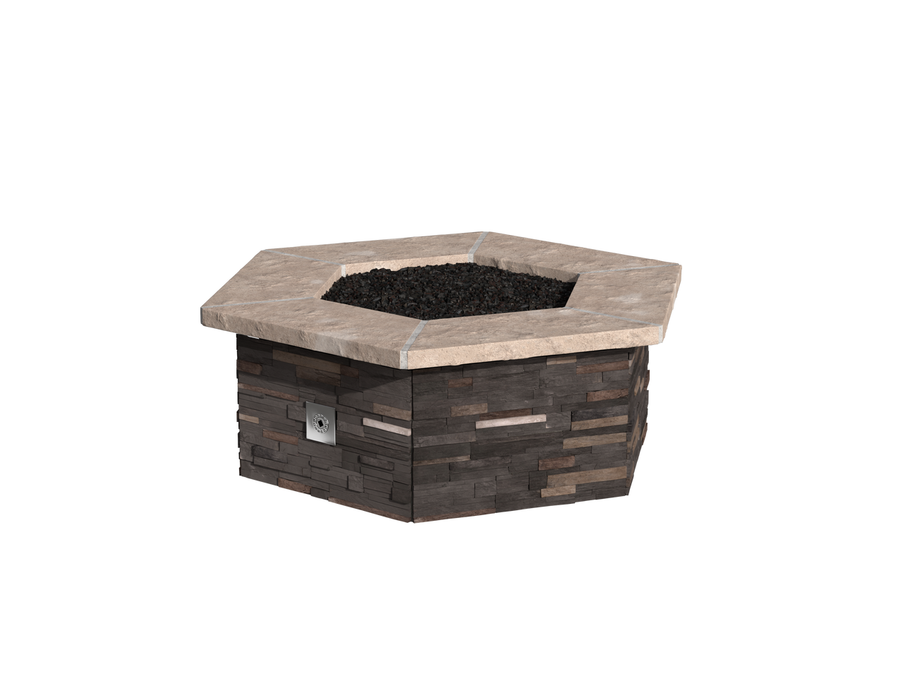 Pinos Creek Stacked Stone / Brown Cap Stone