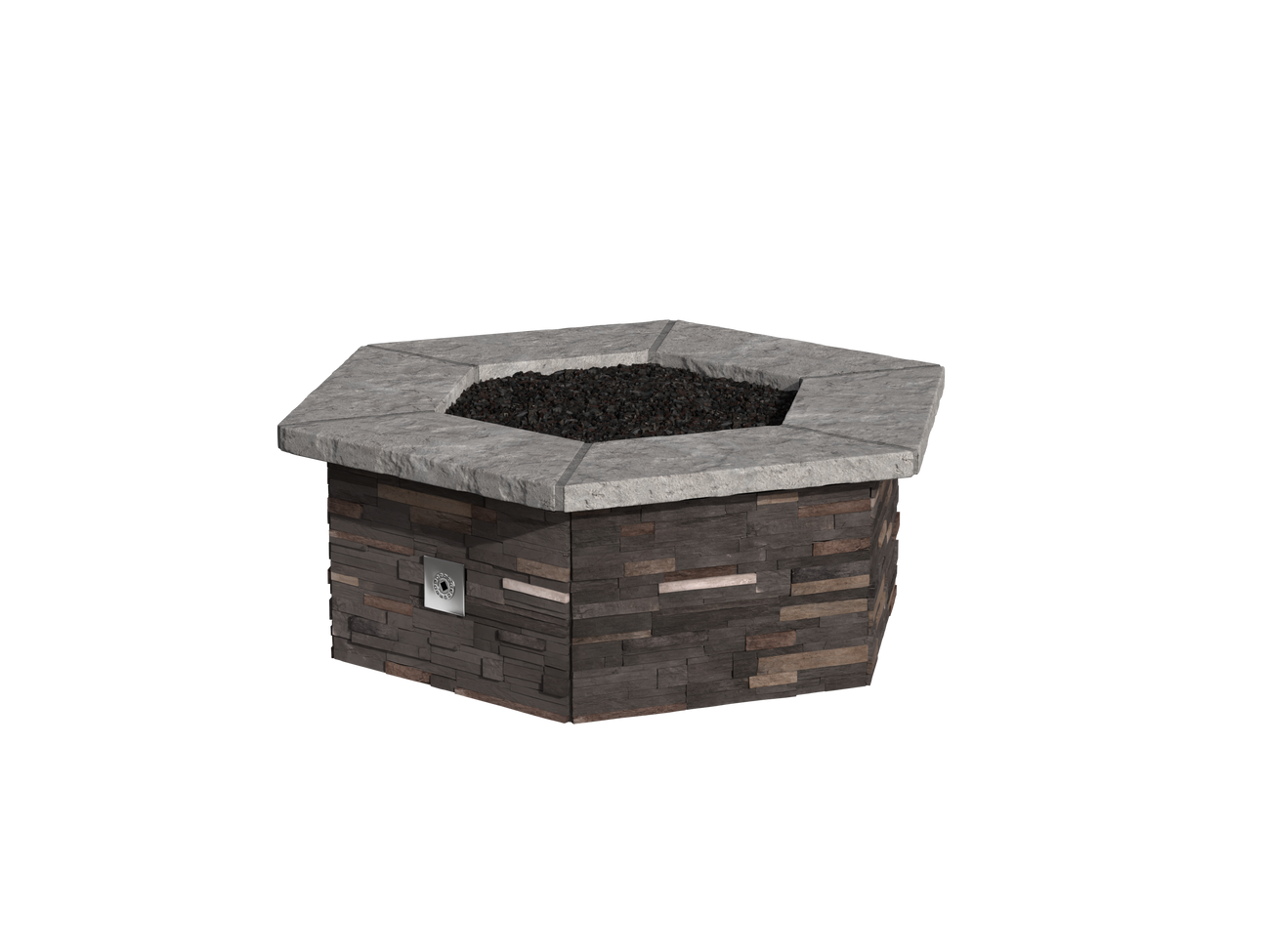 Pinos Creek Stacked Stone / Grey Cap Stone
