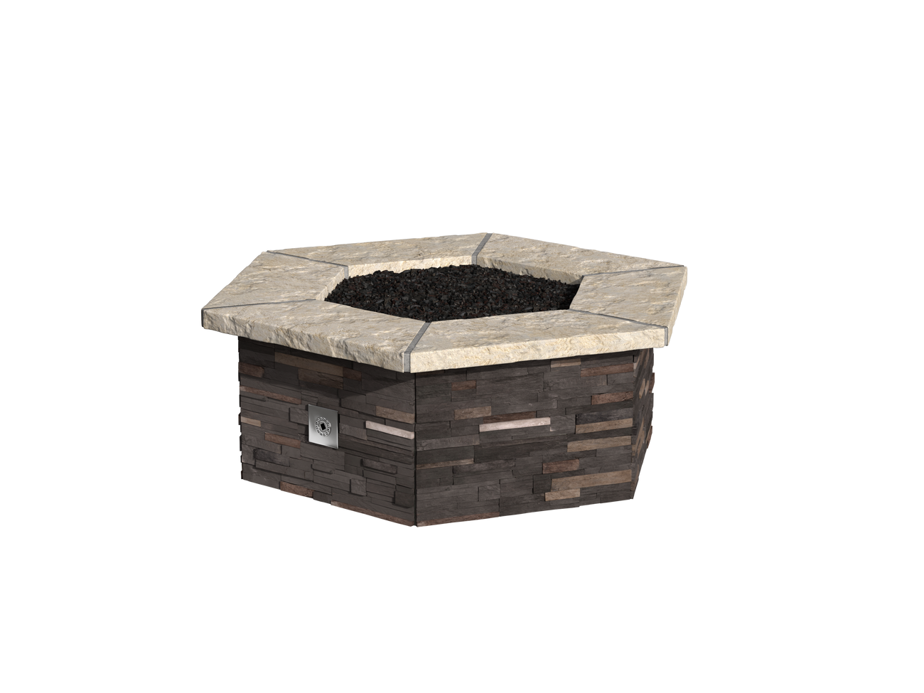 Pinos Creek Stacked Stone / Natural Cap Stone