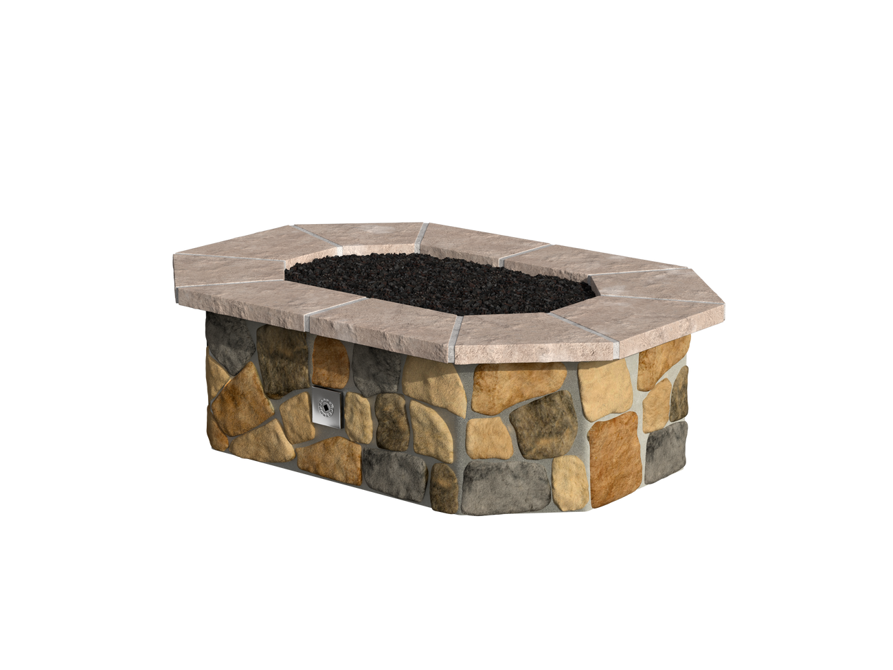 Natural Field Stone / Brown Cap Stone
