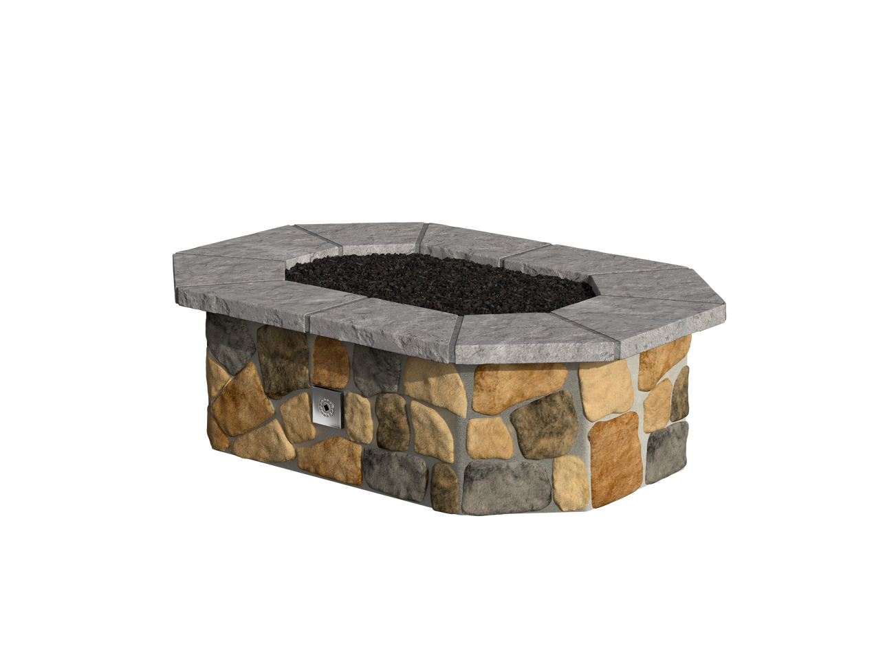 Natural Field Stone / Grey Cap Stone