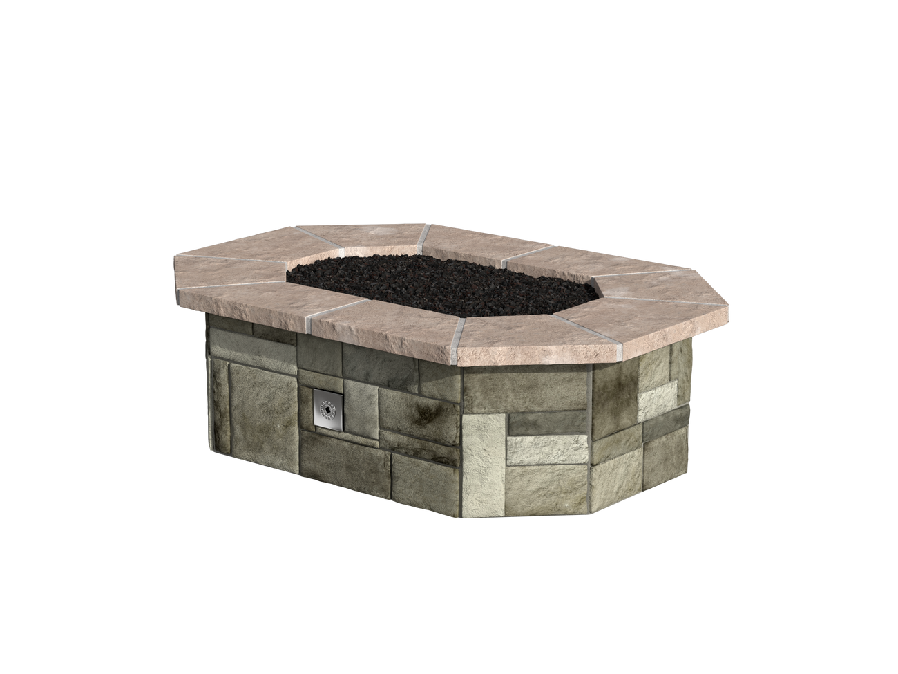 Black Rundle Limestone / Brown Cap Stone