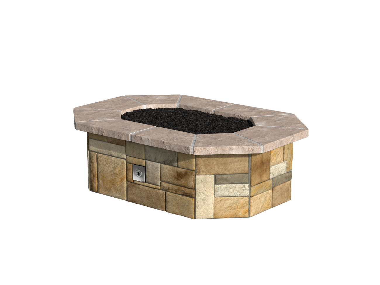 Natural Limestone / Brown Cap Stone
