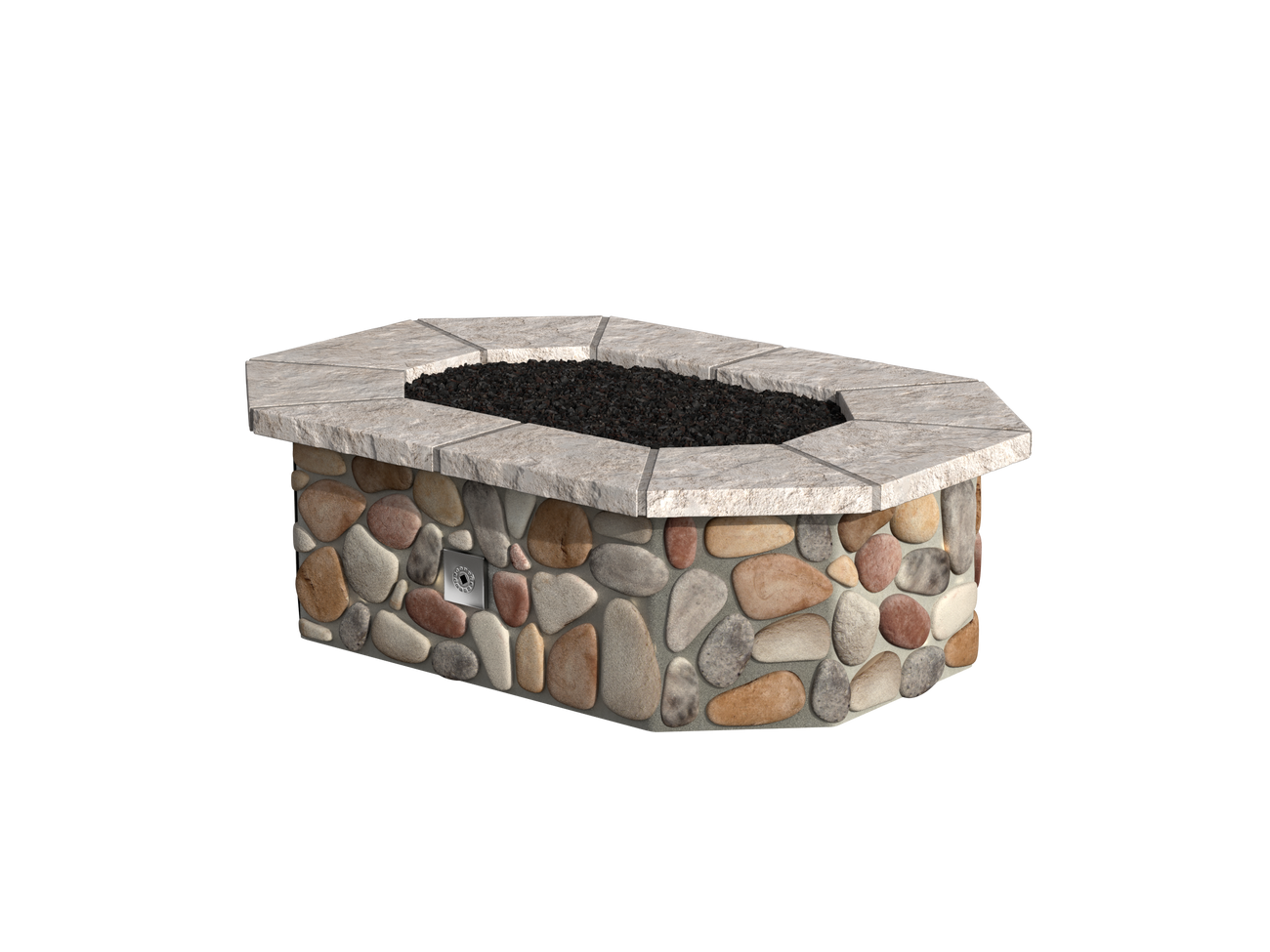 Vail Valley River Rock / Ash Cap Stone