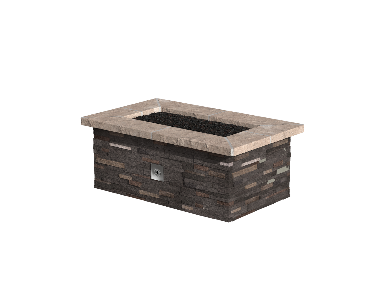 Pinos Creek Stacked Stone / Brown Cap Stone