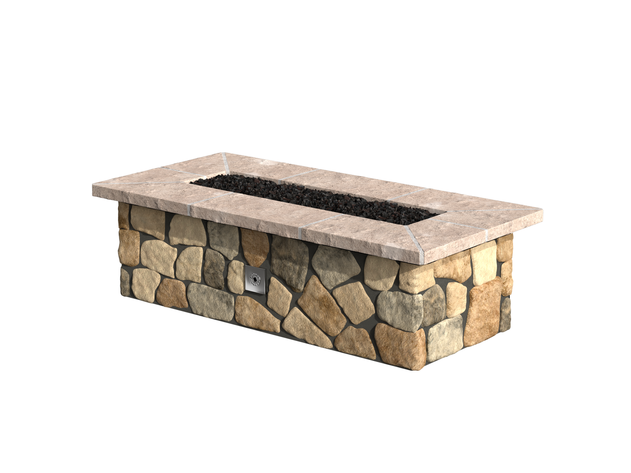 Country Field Stone / Brown Cap Stone